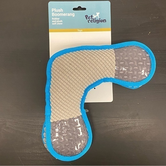 Pet Religion Other - Plush Dog Toys for Medium Dogs Durable Fetch Boomerang